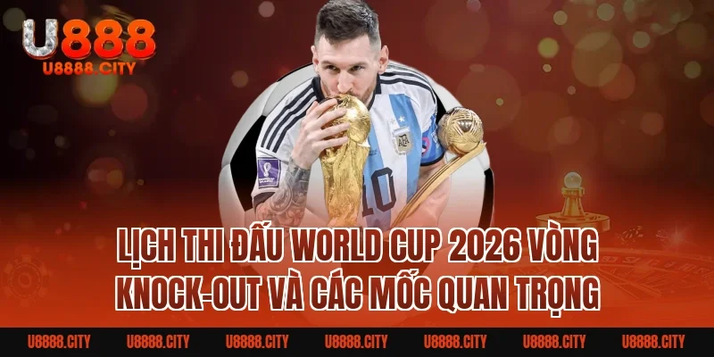 Lịch thi đấu World Cup 2026 vòng knock-out và các mốc quan trọng