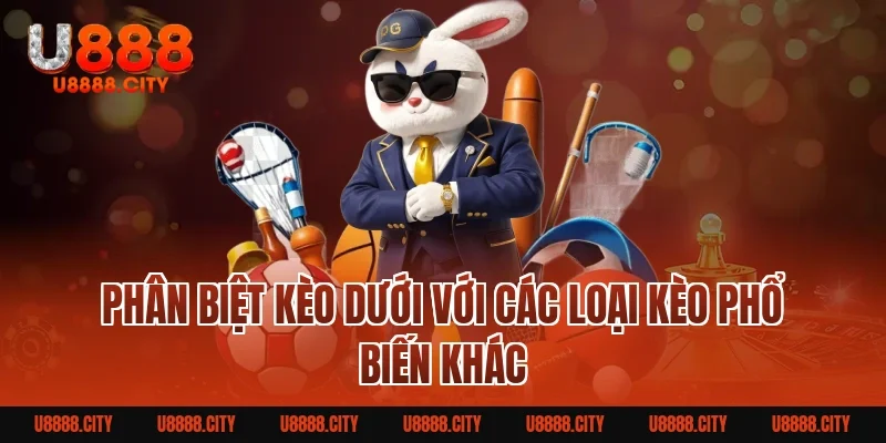 Phân Biệt Kèo Dưới Với Các Loại Kèo Phổ Biến Khác